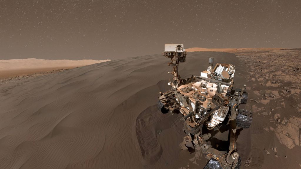 Curiosity Rover, Селфи, Марс, Дюна, HD, 2K, 4K, 5K