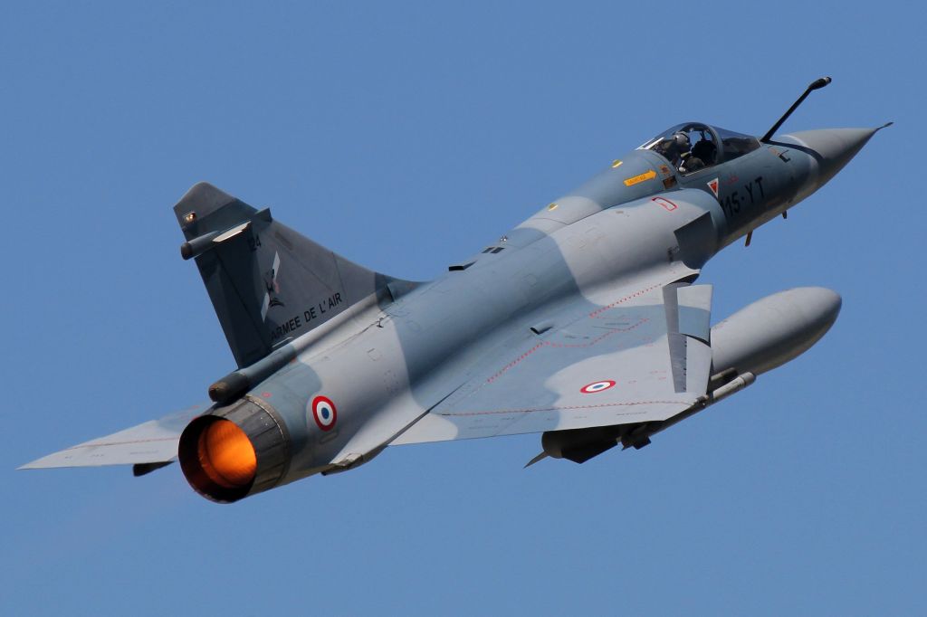 Dassault Mirage 2000, Французский Истребитель, Ввс Франции, HD, 2K, 4K