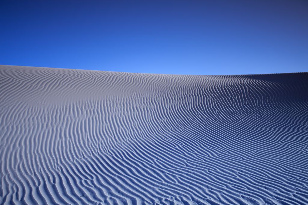 Пустыня, Голубое Небо, Песчаные Дюны, 5К, HD, 2K, 4K, 5K