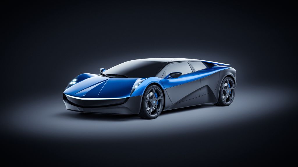 Elextra Electric Sedan, Электромобили, Concept, HD, 2K, 4K