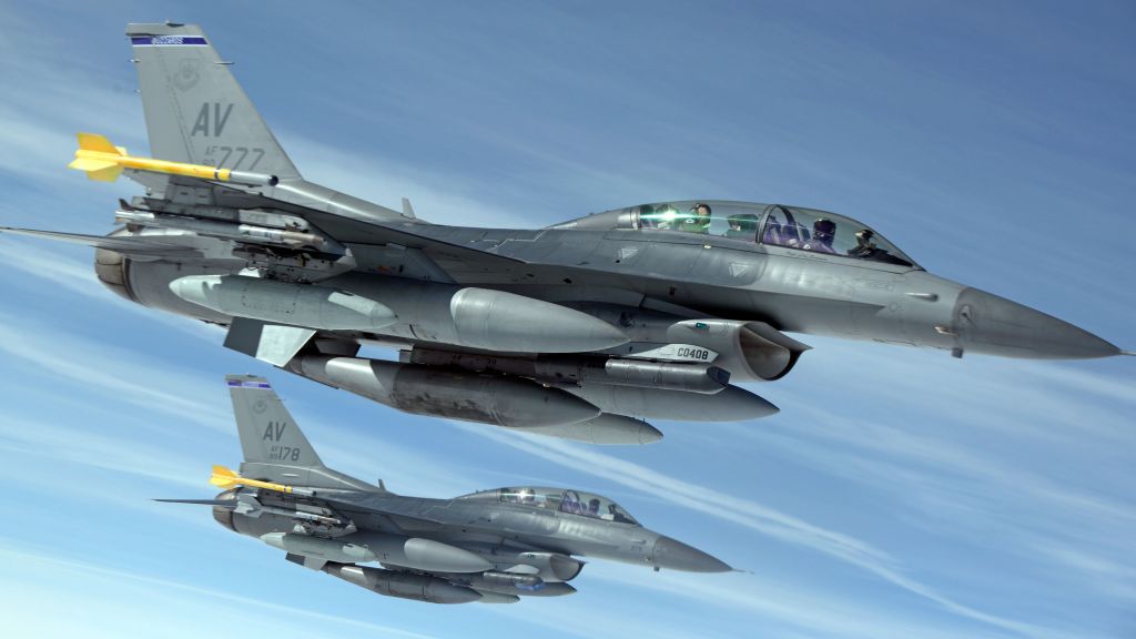 F-16, Боевой Сокол, Армия Сша, Сша. Военно-Воздушные Силы, General Dynamics, HD, 2K, 4K, 5K