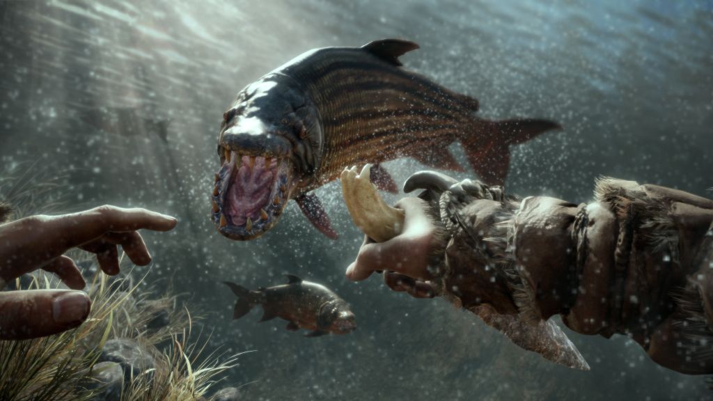 Far Cry Primal, Рыба-Демон, Лучшая Игра, Пк, Ps4, Xbox One, HD, 2K, 4K