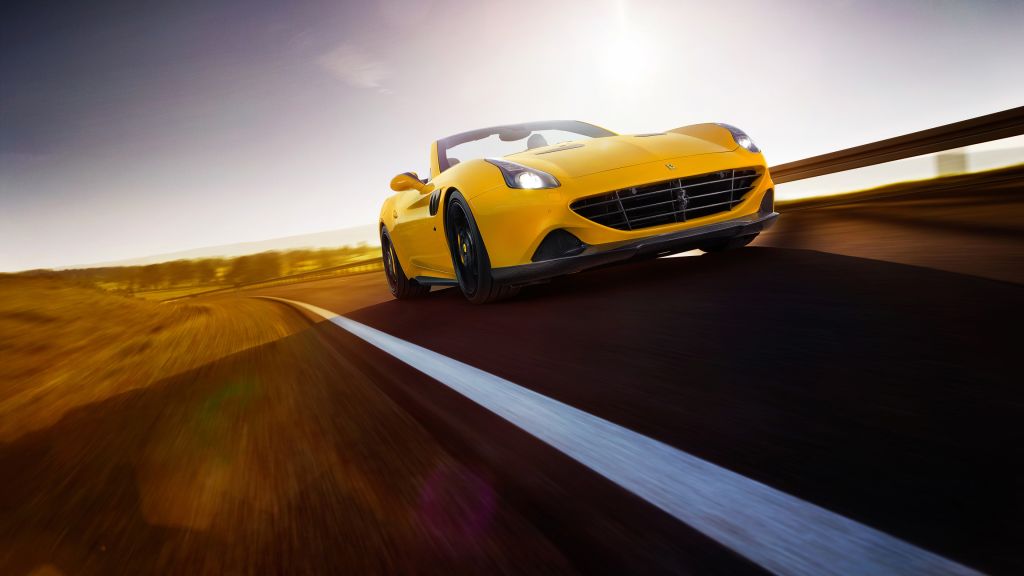 Ferrari California T, Novitec Rosso, Желтый, HD, 2K, 4K