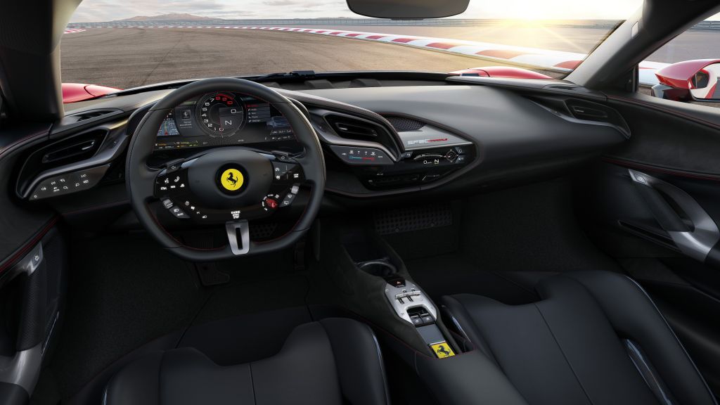 Ferrari Sf90 Stradale, 2019 Cars, Суперкар, HD, 2K, 4K
