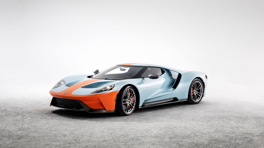 Ford Gt Heritage Edition, 2019 Cars, Суперкар, HD, 2K, 4K