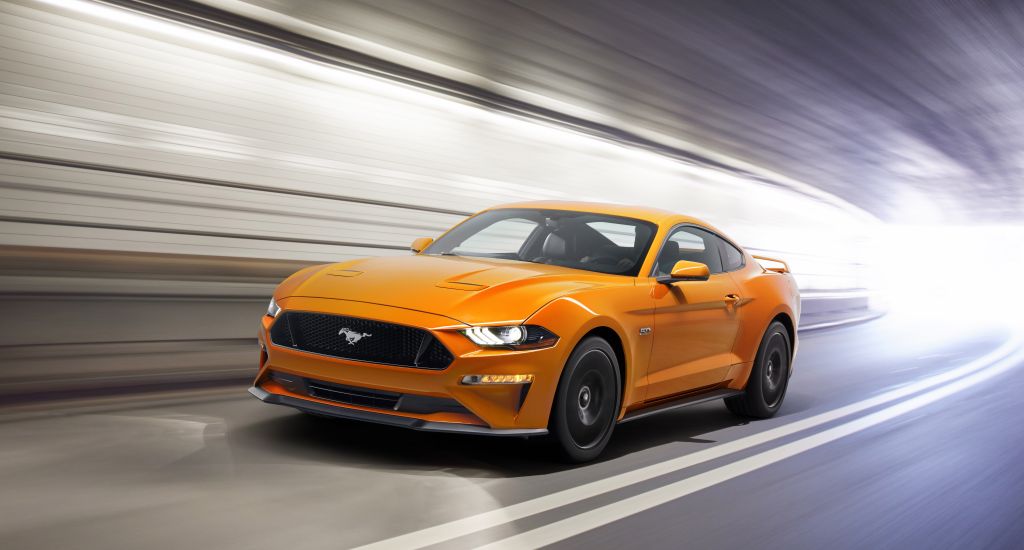 Ford Mustang, 2018, Спорткар, HD, 2K, 4K, 5K, 8K