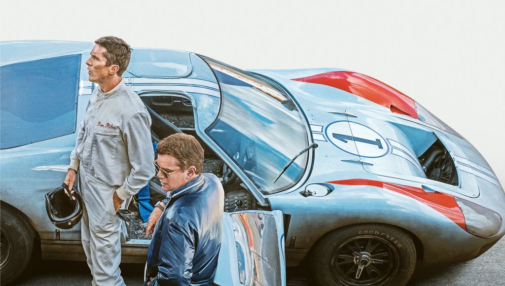 Ford V Ferrari, Кристиан Бэйл, Мэтт Дэймон, 2019, HD, 2K, 4K