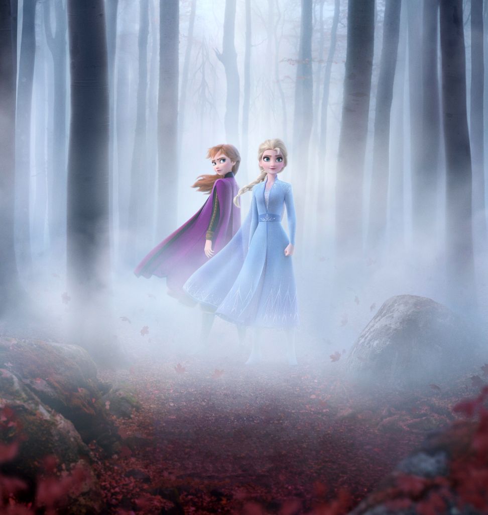 Frozen 2, Королева Эльза, Анна, Анимация, 2019, HD, 2K, 4K