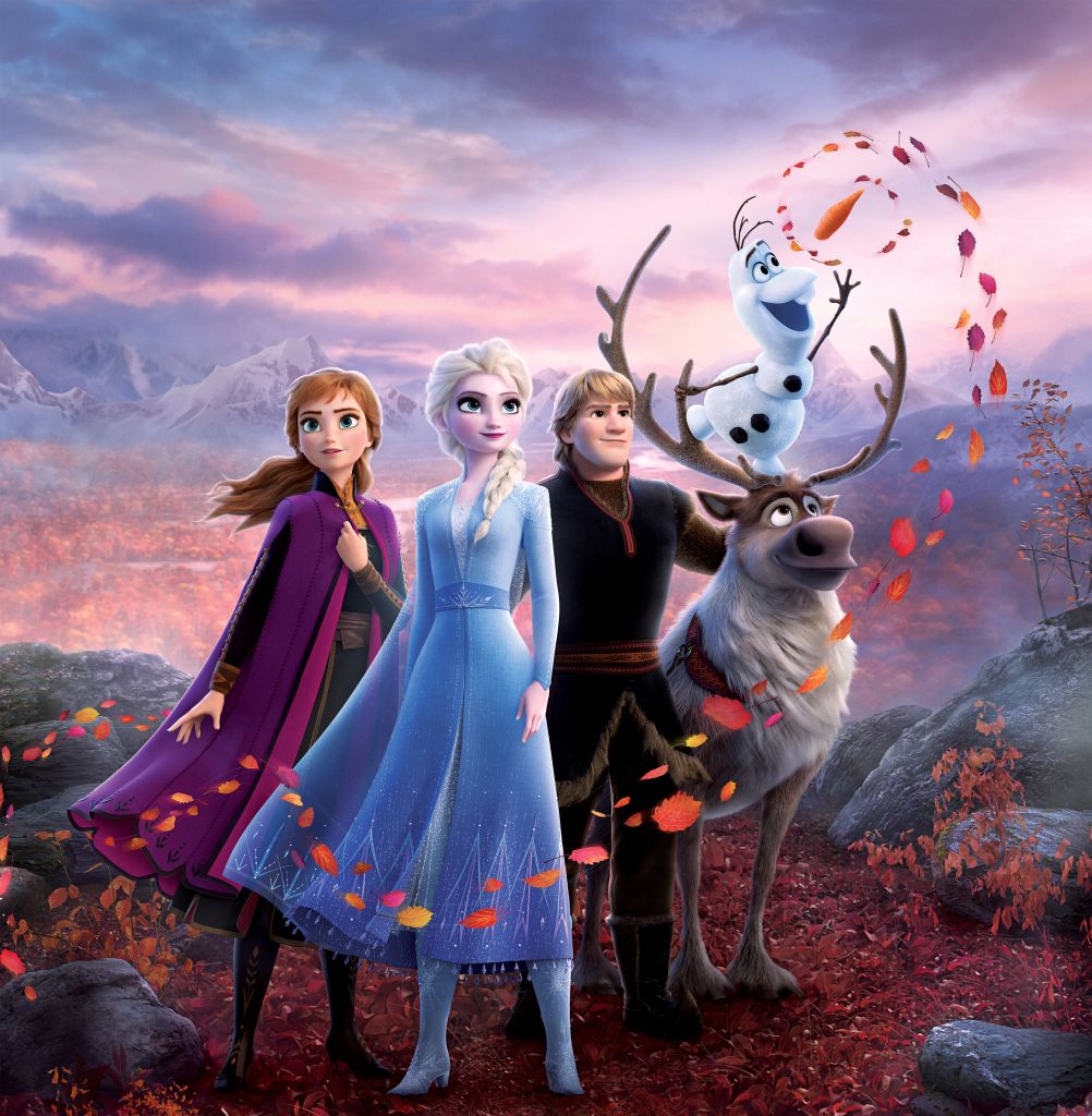 Frozen 2, Королева Эльза, Анна, Олаф, Кристофф, Анимационные Студии Уолта Диснея, 2019, HD, 2K, 4K