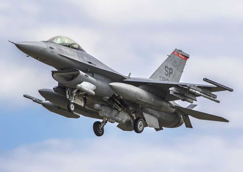 General Dynamics F-16 Fighting Falcon, Превосходство В Воздухе, Истребитель, Ввс Сша, HD, 2K, 4K