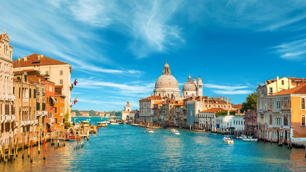 Большой Канал, Венеция, Италия, HD, 2K, 4K