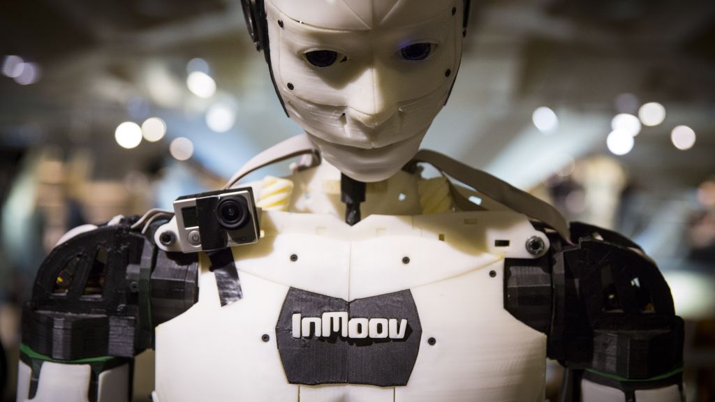 Inmoov, 3D-Печатный Робот, Maker Faire-2015, Роботы, HD, 2K, 4K, 5K