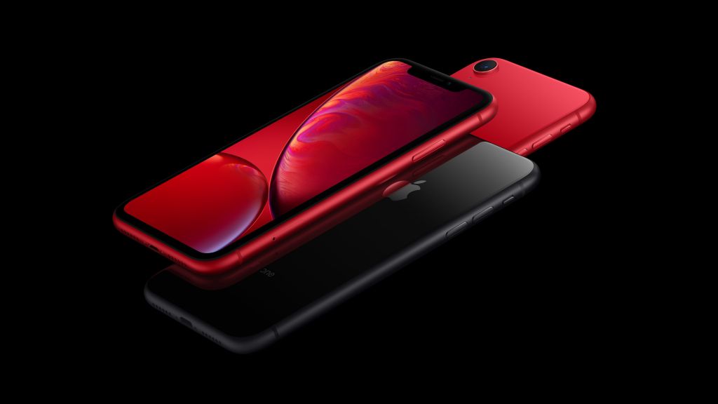 Iphone Xr, Красный, Черный, Смартфон, Apple, Сентябрь 2018 Событие, HD, 2K, 4K, 5K