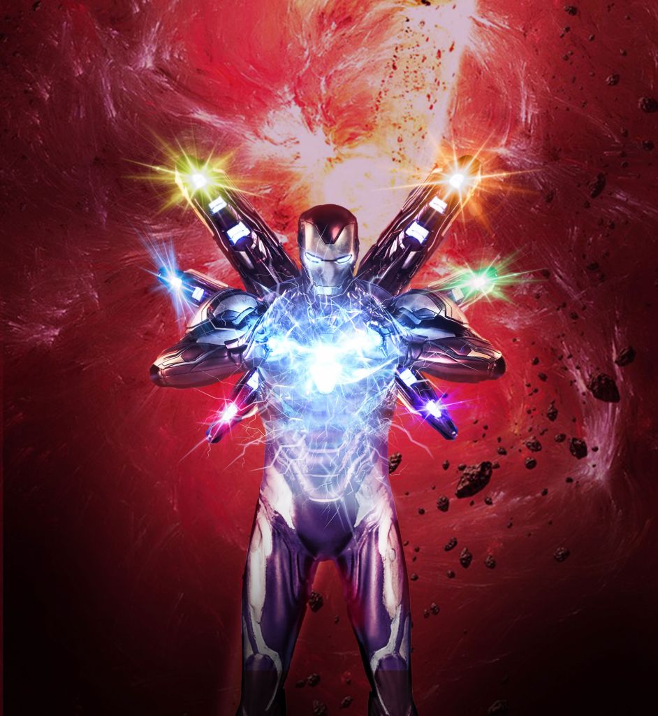 Железный Человек, Мстители: Эндшпиль, HD, 2K, 4K