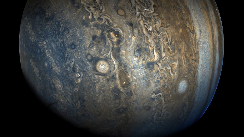 Юпитер, Южное Полушарие, Космический Корабль Юнона, Наса, 4К, HD, 2K, 4K