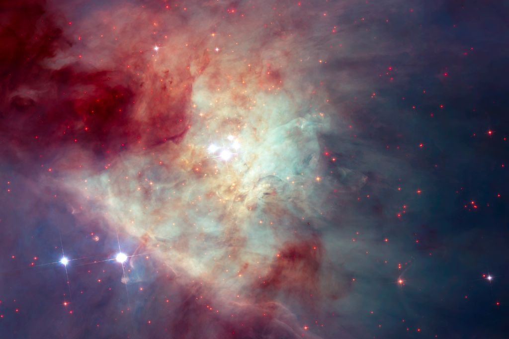 Туманность Кляйнмана-Лоу, Туманность Ориона, Космический Телескоп Хаббла, Звезды, HD, 2K, 4K