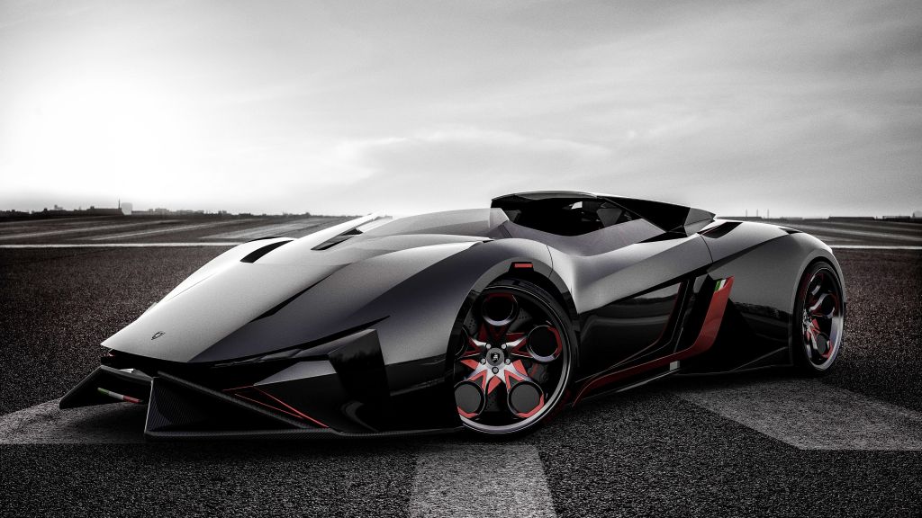 Lamborghini Diamante, Электромобили, Concept, HD, 2K, 4K