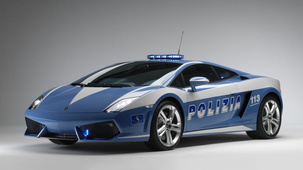 Lamborghini Huracan Lp610-4 Polizia, Суперкар, Полицейская Машина, Роскошные Автомобили, Спорткар, Тест-Драйв, HD, 2K, 4K