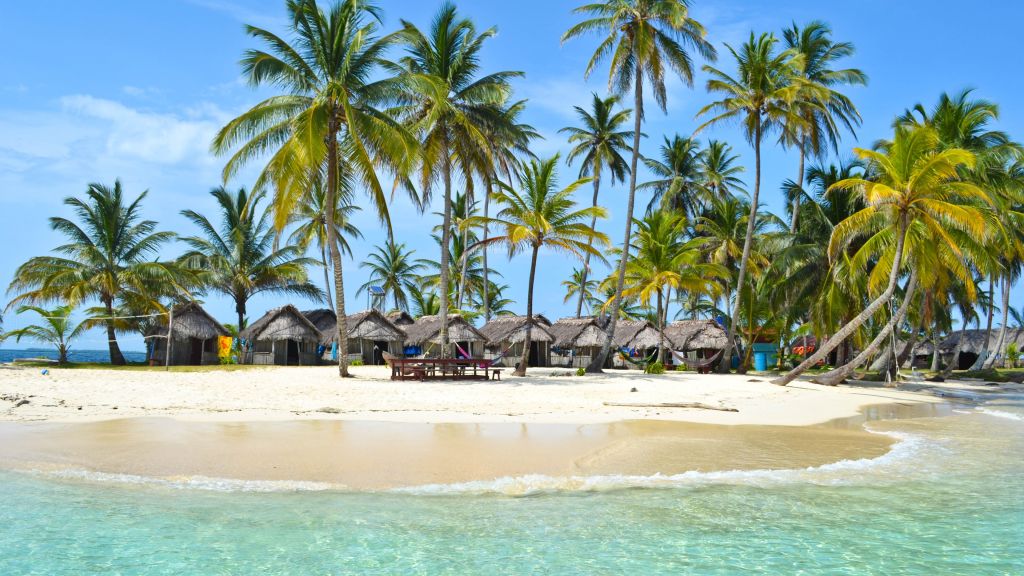 Мальдивы, Индийский Океан, Лучшие Пляжи Мира, Пальмы, Берег, Небо, HD, 2K, 4K