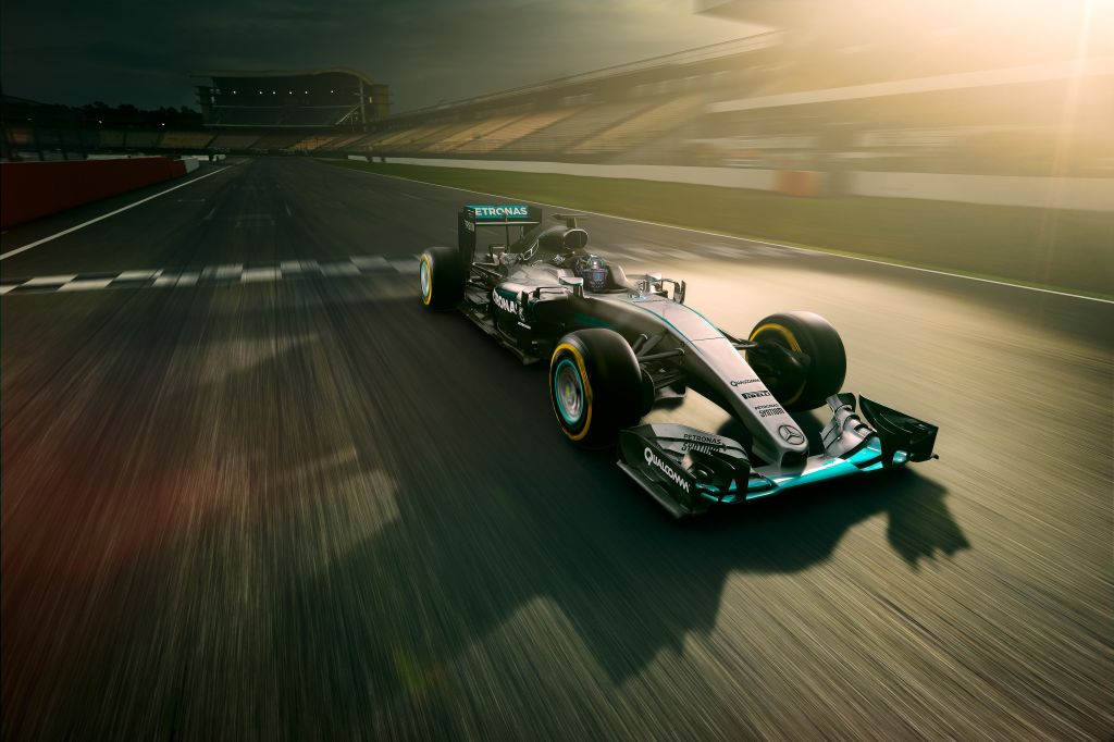Mercedes Amg Petronas, Автомобиль F1, Формула 1, Гоночный Автомобиль, HD, 2K, 4K
