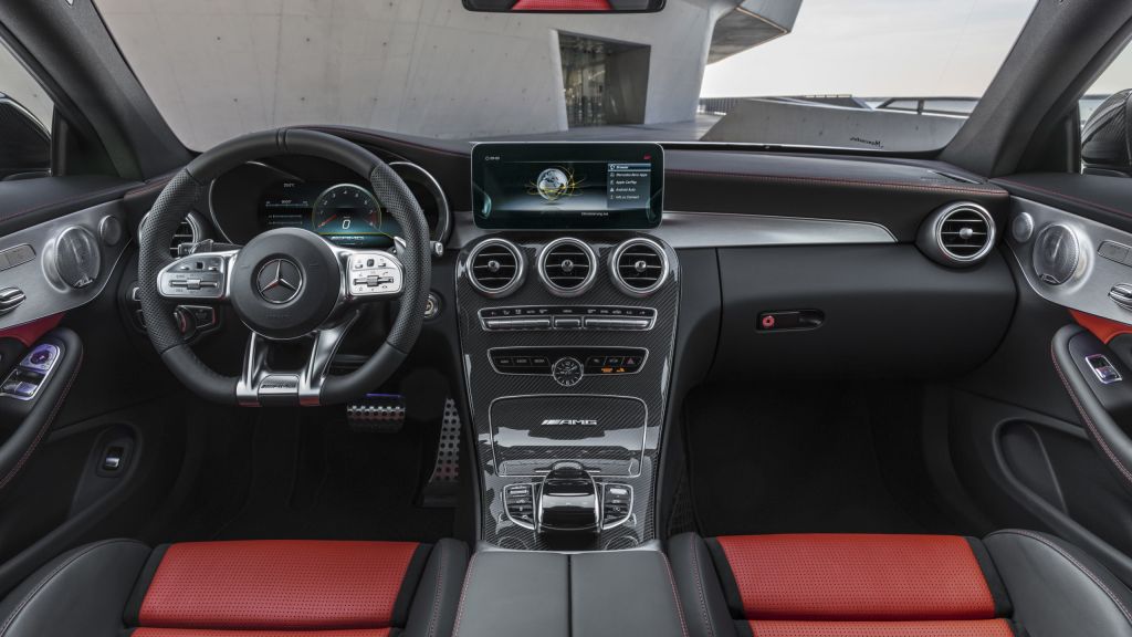 Mercedes-Benz C63 S Amg Coupe, Автомобили 2019, HD, 2K