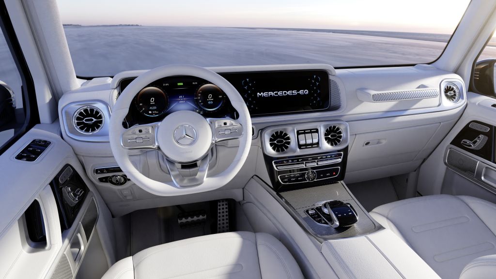 Mercedes-Benz Eqg, Мюнхенский Автосалон 2021, Внедорожник, Электромобили, Автомобили 2021, HD, 2K, 4K