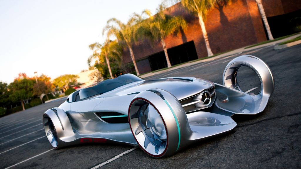 Mercedes-Benz Silver Arrow, Автомобили Будущего, HD, 2K, 4K