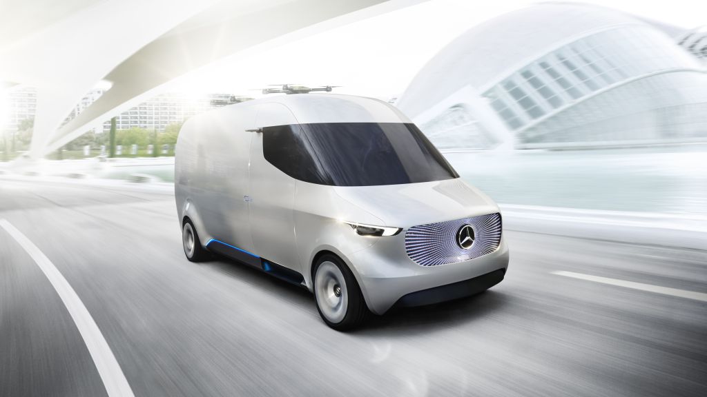 Mercedes-Benz Sprinter Vision Van, Electric Car, HD, 2K, 4K, 5K