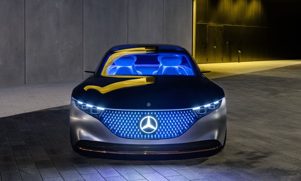 Mercedes-Benz Vision Eqs, 2019, Электромобили, 4К, 8К, HD, 2K, 4K, 5K