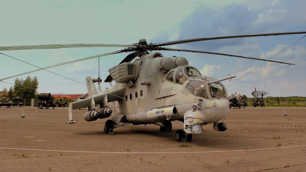 Ми-24, Миль, Хинд, Ударный Вертолет, Крокодил, Летающий Танк, Ввс России, HD, 2K, 4K