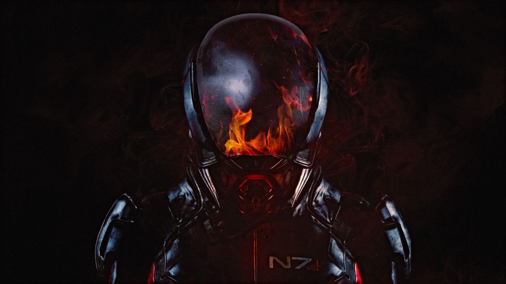 N7 Armor, Mass Effect: Андромеда, 4К, HD, 2K, 4K
