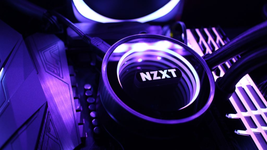 Nzxt, Фиолетовый, Светлый, HD, 2K, 4K, 5K