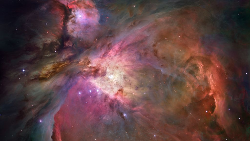 Туманность Ориона, Космический Телескоп Хаббла, Наса, HD, 2K, 4K, 5K