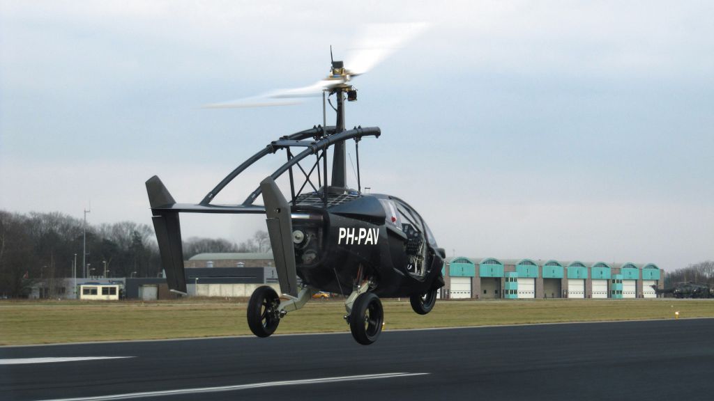 Pal-V One, Летающая Машина, Вертолет, HD, 2K, 4K