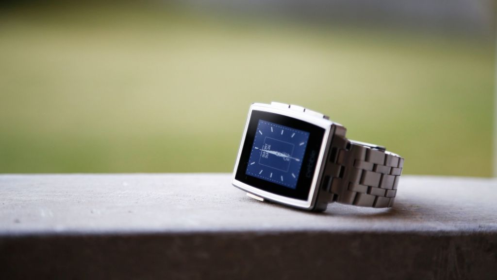 Pebble Steel Smartwatch, Ограниченная Серия, Часы, Pebble, Черный, Серебристый, Электронная Бумага, Дисплей, Обзор, HD, 2K