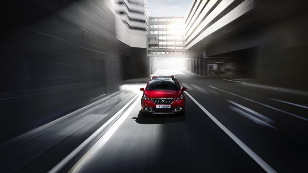 Peugeot 2008 Dk, Geneva Auto Show 2016, Кроссовер, Красный, HD, 2K, 4K
