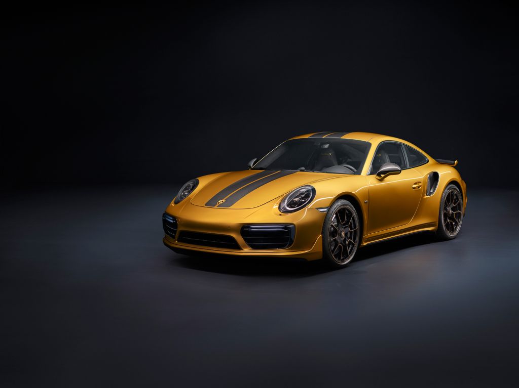 Porsche 911 Turbo S, Эксклюзивная Серия, Лимитированная Серия, 2018, HD, 2K
