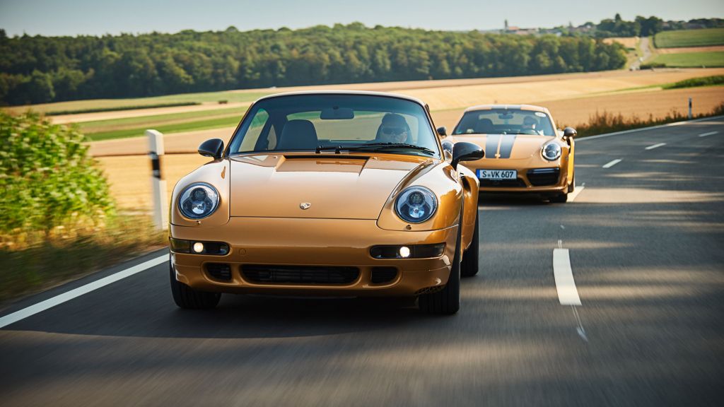 Porsche 993 Turbo S Project Gold, Автомобили 2018, Ограниченная Серия, HD, 2K, 4K