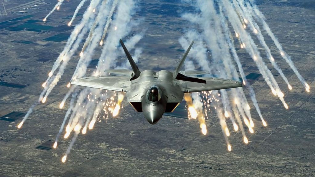 Raptor F-22, Martin, Стрельба, Малозаметность, Истребитель Завоевания Превосходства В Воздухе, Сша. Воздушные Силы, HD, 2K, 4K