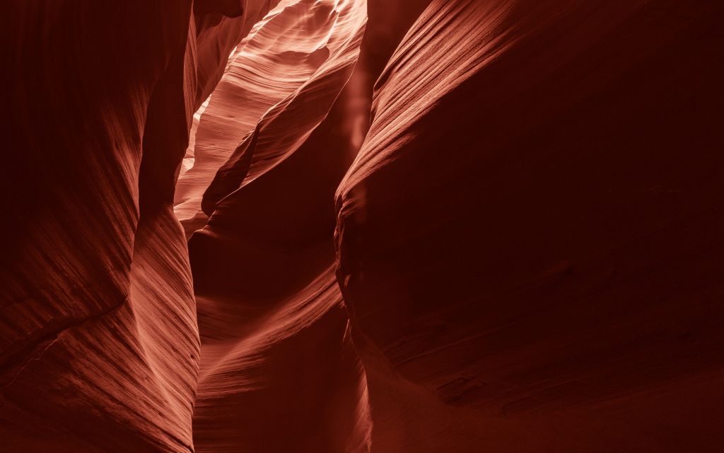 Каньон Слот Красная Пещера, Песок, HD, 2K