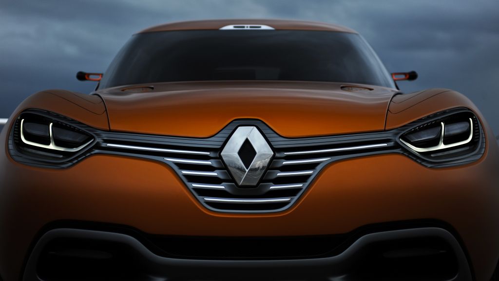 Renault Captur, Оранжевый, Кроссовер, HD, 2K, 4K