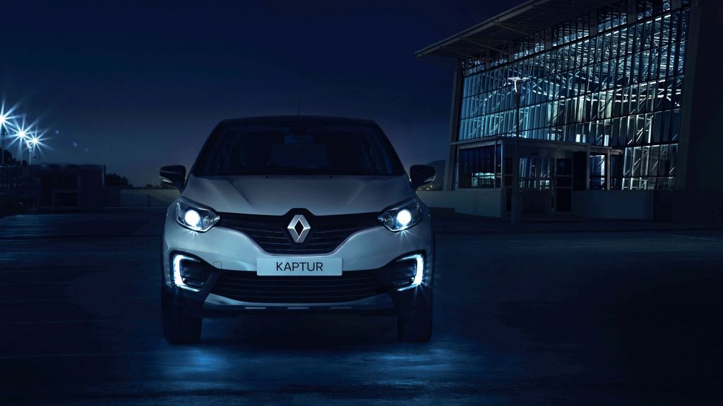 Renault Kaptur, Кроссовер, Белый, HD, 2K, 4K