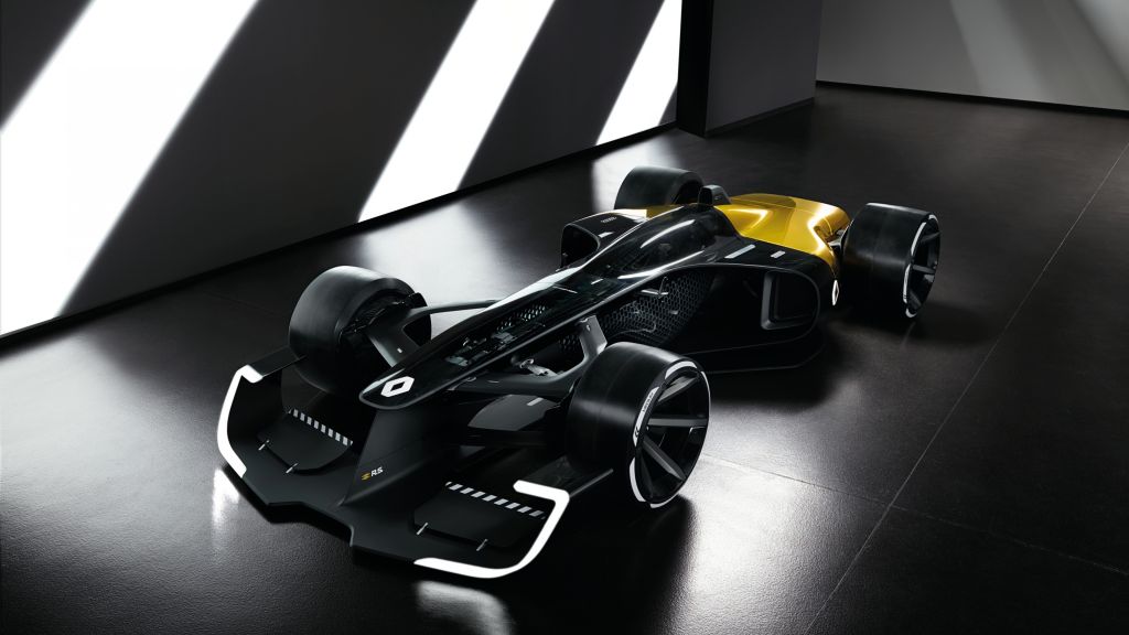 Renault Rs 2027 Vision Concept, Гоночный Автомобиль, Шанхайский Автосалон 2017, Концепт, HD, 2K, 4K