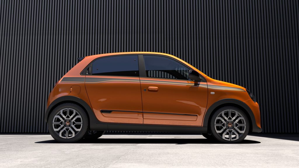 Renault Twingo Gt, Хот-Хэтч, Оранжевый, HD, 2K, 4K
