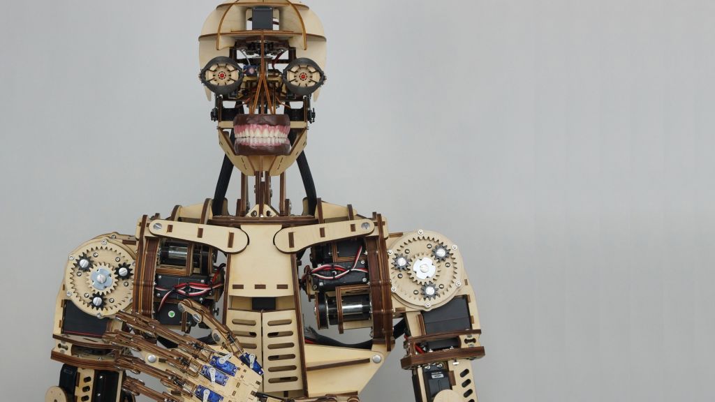 Робот Рой, Maker Faire-2015, Роботы, HD, 2K, 4K