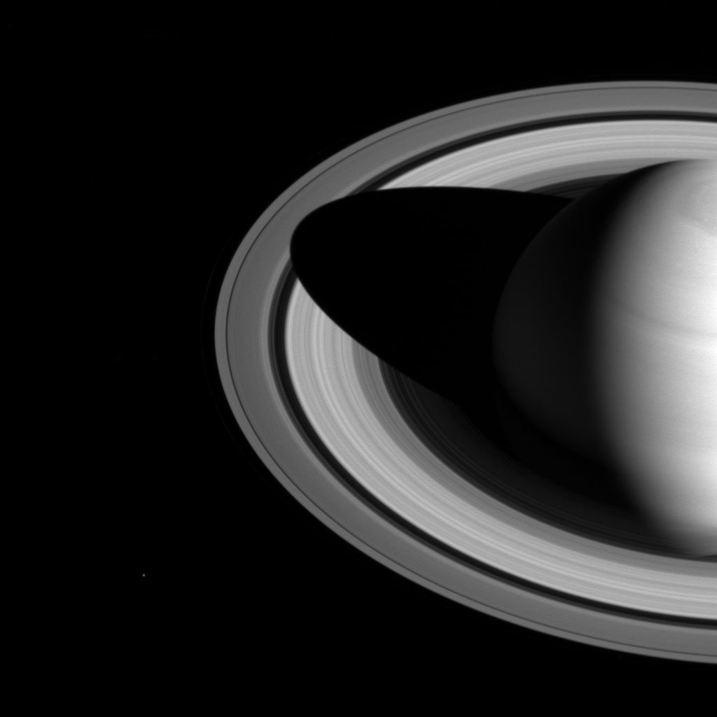 Сатурн, Темное Пространство, Минимальный, HD, 2K
