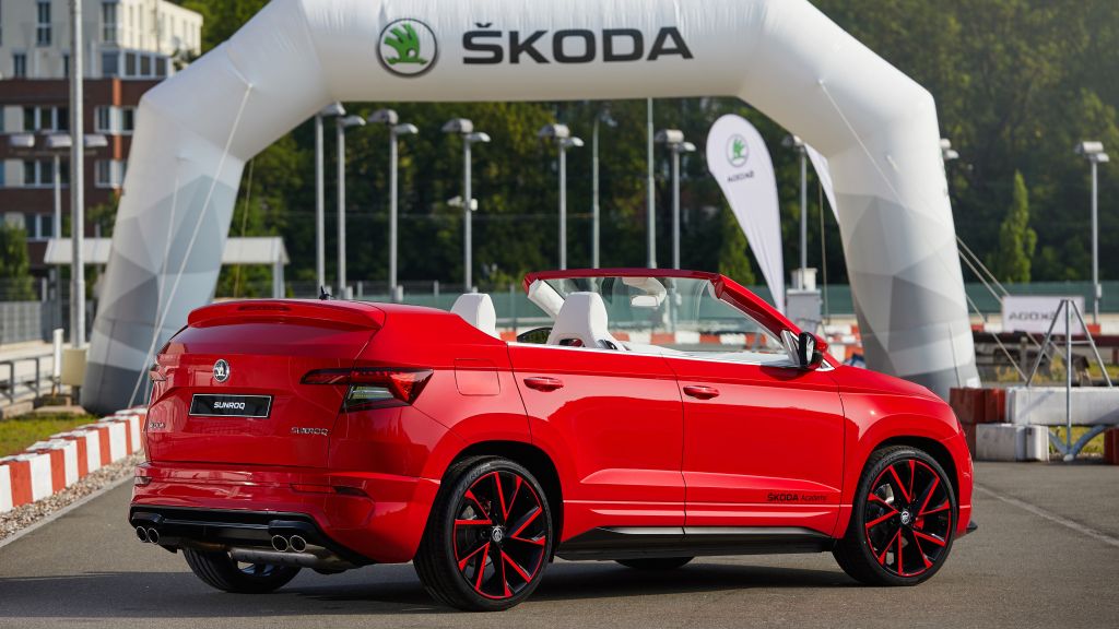 Skoda Sunroq Concept, Автомобили 2018, HD, 2K, 4K, 5K