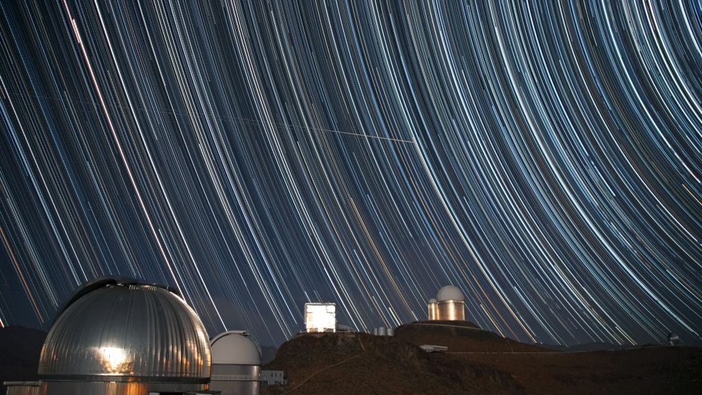 Небо, Экспозиция, Обсерватория, Астрономия, Фото, Звезды, Ночь, HD, 2K, 4K