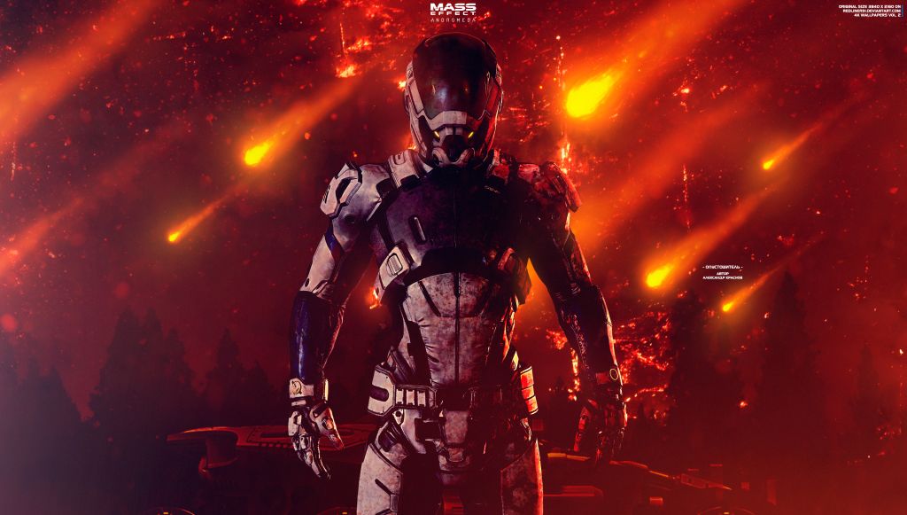 Солдат, Mass Effect: Андромеда, HD, 2K, 4K