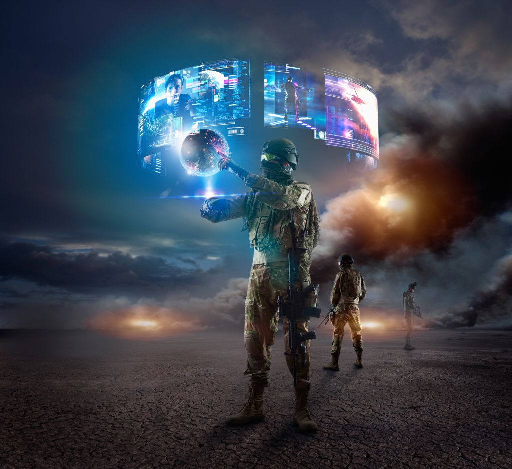 Солдат, Виртуальная Реальность, Виртуальные Технологии, Будущее, HD, 2K, 4K
